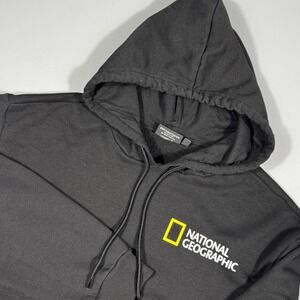 National Geographic Unisex Large Black Hoodie New Mexico Road Trip Graphic